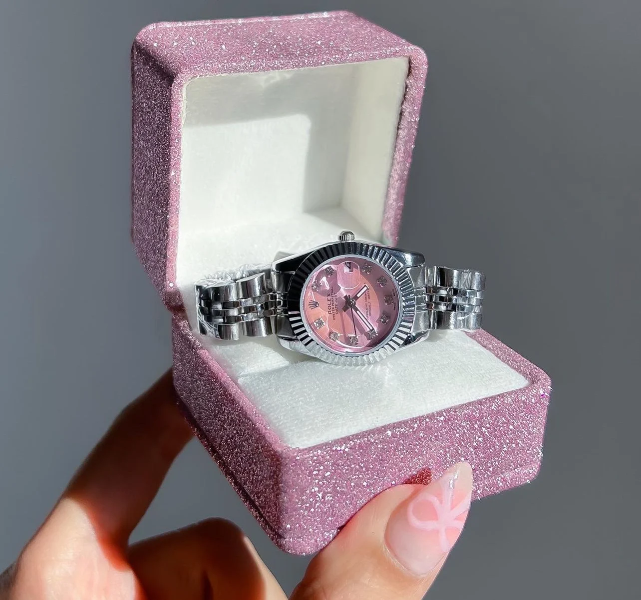 رولکس صورتی