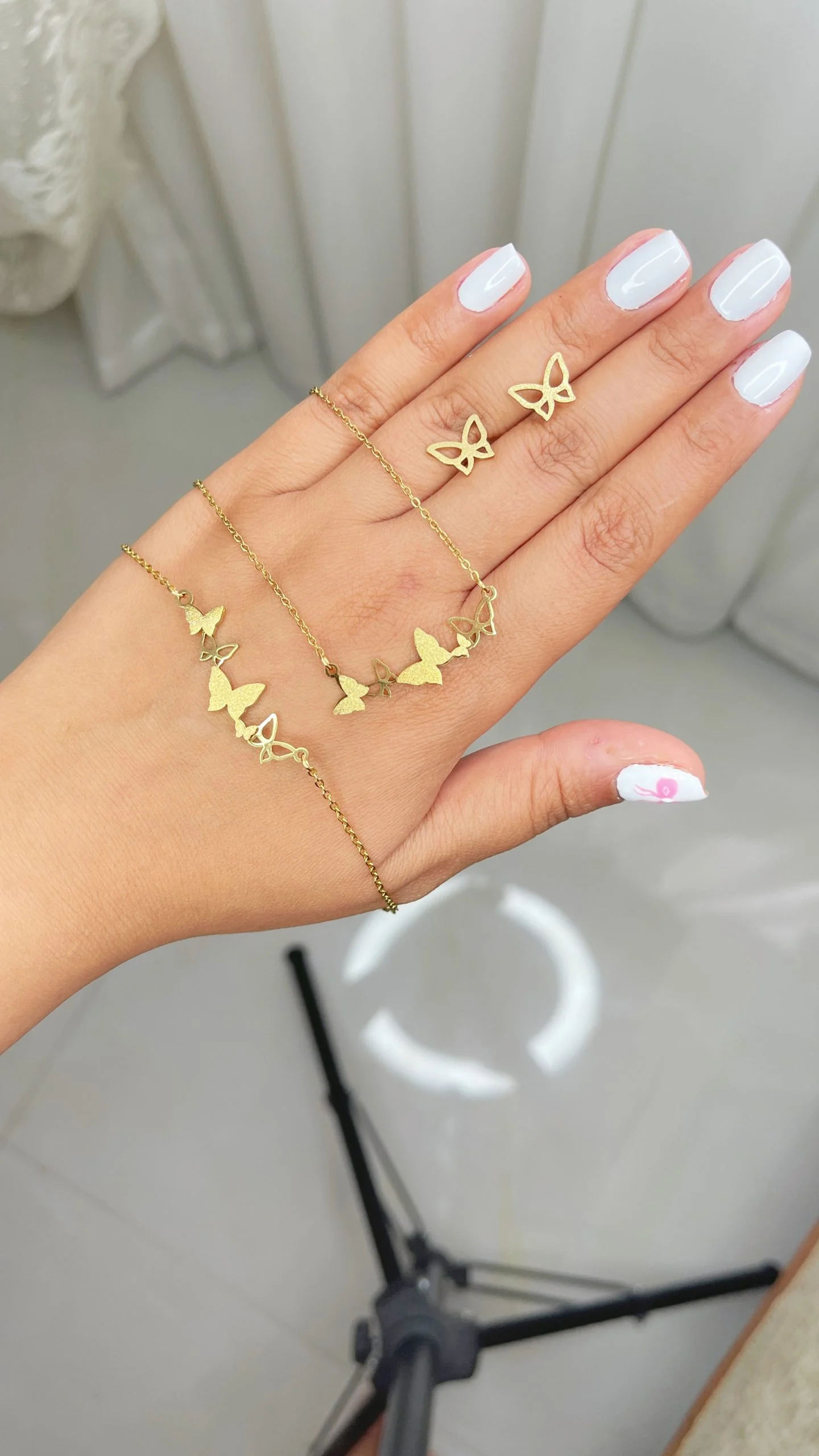 ست کامل پروانه گلد