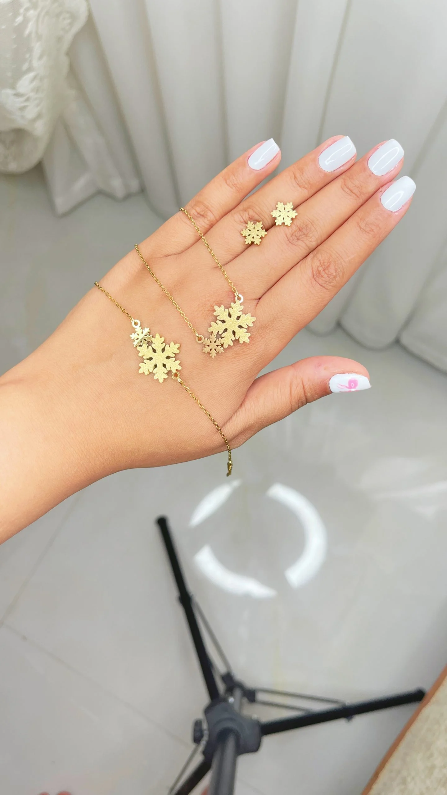 ست کامل برفی گلد