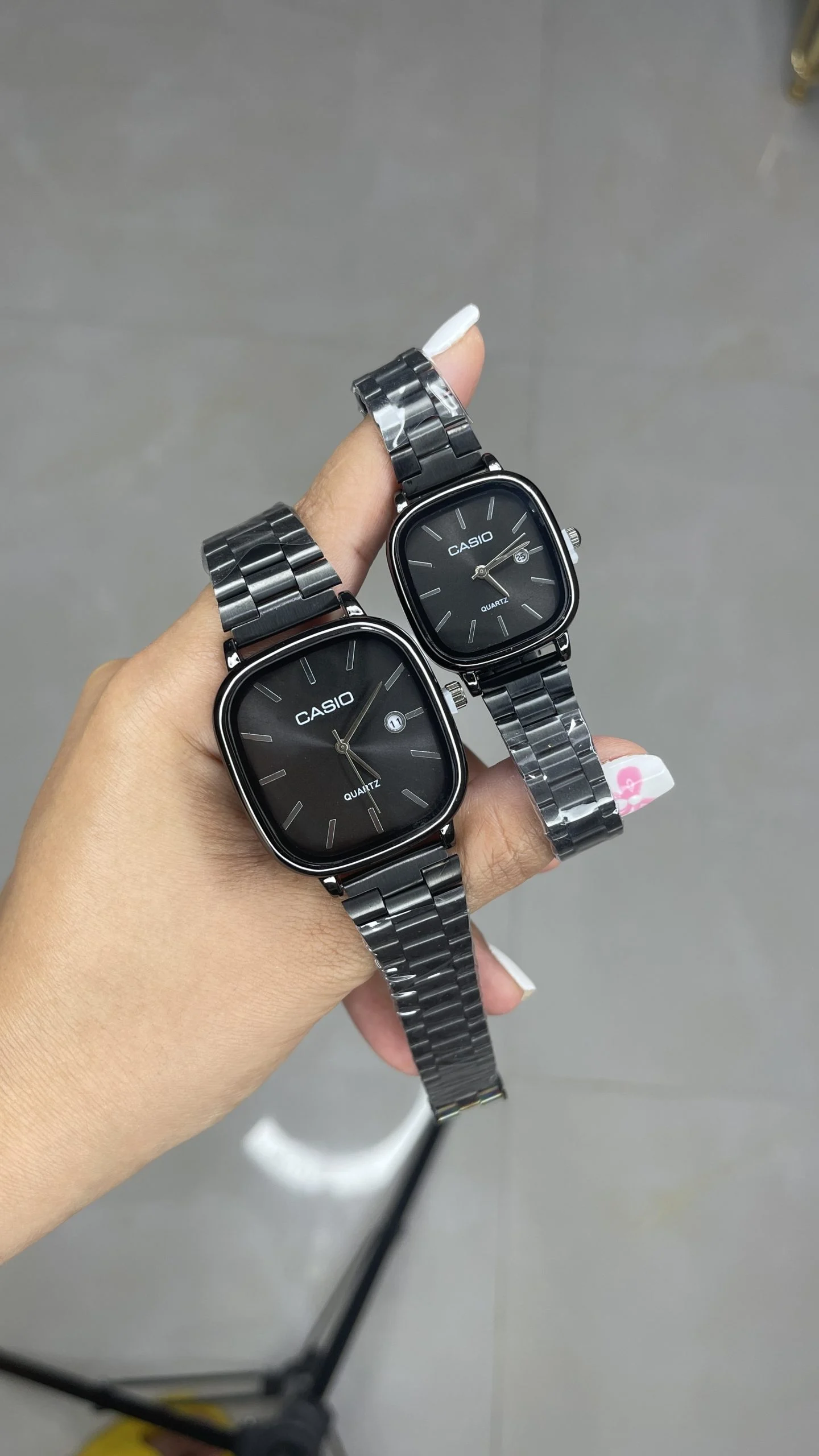 کاسیو الدمانی ست فول مشکی